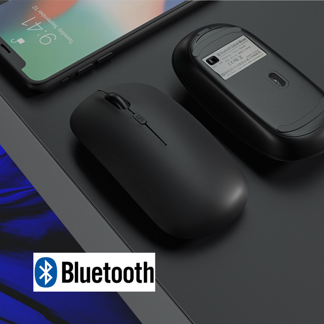 Bluetooth Mouse For iPad Samsung MatePad Lenovo MiPad Android Windows Tablet Battery Wireless Mouse For Laptop Notebook Computer
