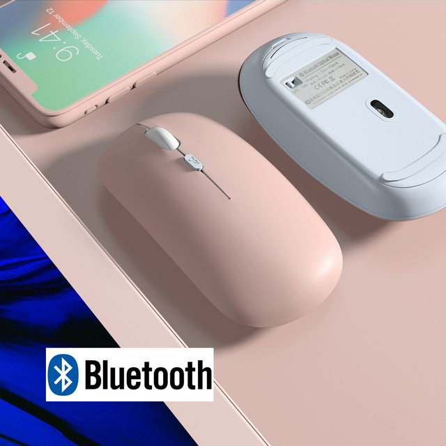 Bluetooth Mouse For iPad Samsung MatePad Lenovo MiPad Android Windows Tablet Battery Wireless Mouse For Laptop Notebook Computer