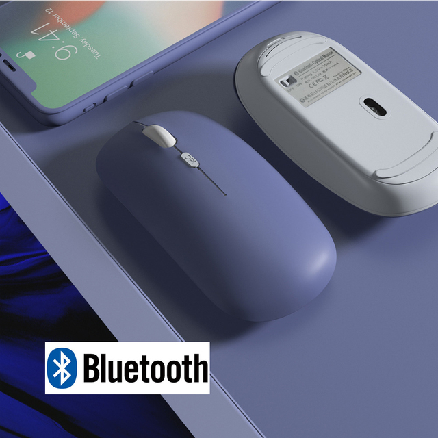Bluetooth Mouse For iPad Samsung MatePad Lenovo MiPad Android Windows Tablet Battery Wireless Mouse For Laptop Notebook Computer