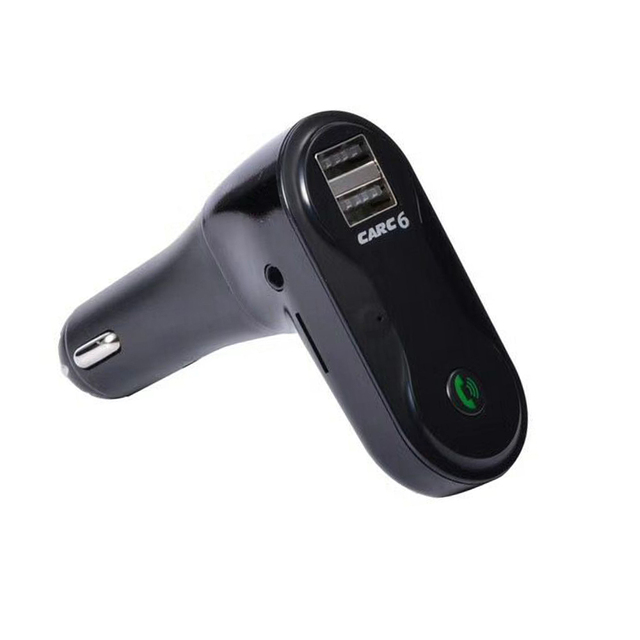 Bluetooth 5.0 AUX Input Car Kit FM Transmitter Wireless TF U Disk MP3 Music player audio adapter Dual USB Car Charger Hands-free