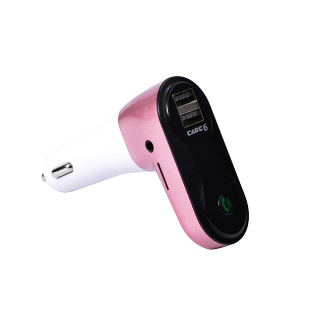 Bluetooth 5.0 AUX Input Car Kit FM Transmitter Wireless TF U Disk MP3 Music player audio adapter Dual USB Car Charger Hands-free