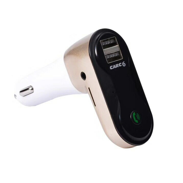 Bluetooth 5.0 AUX Input Car Kit FM Transmitter Wireless TF U Disk MP3 Music player audio adapter Dual USB Car Charger Hands-free