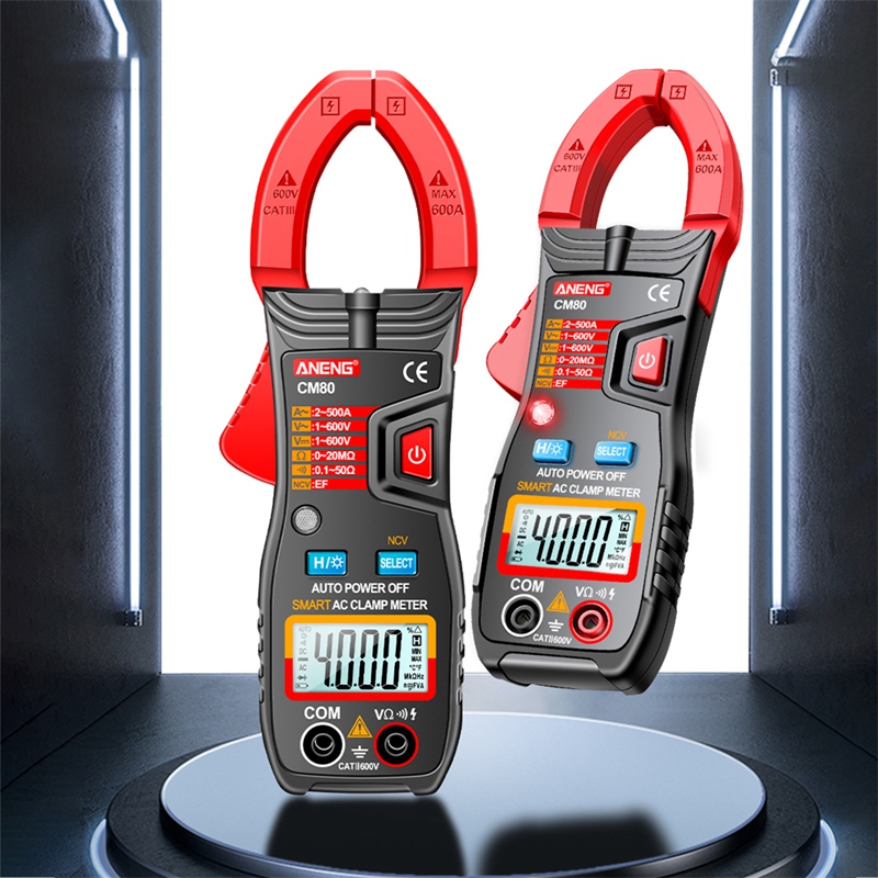 CM80 Digital Multimeter Diode Temperature Capacitance Frequency Ammeter Multifunction Automatic Range Meter