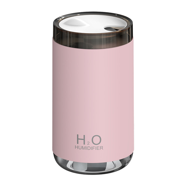 250ML Home Room Air Humidifier USB Ultrasonic Jellyfish Ring Aromatherapy Diffuser with Warm Lamp Mini Portable Humidificador