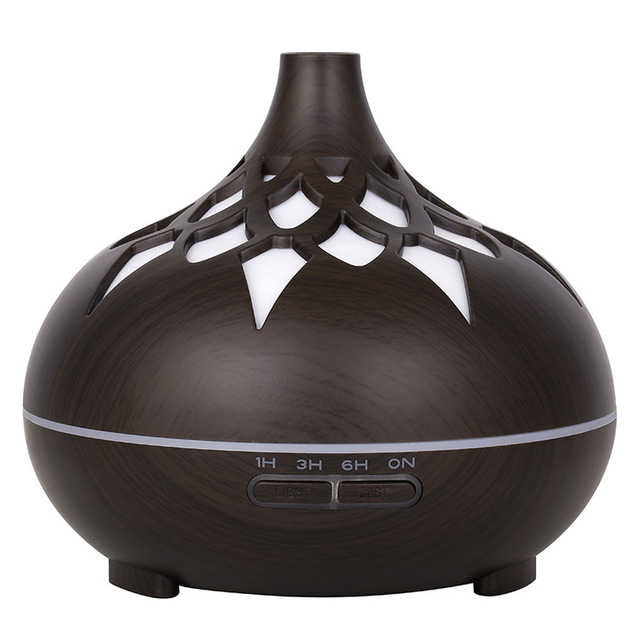 500ML Aroma Diffuser Air Humidifier Essential Oil Diffusers Ultrasound Colorful Night Lights For Home Office