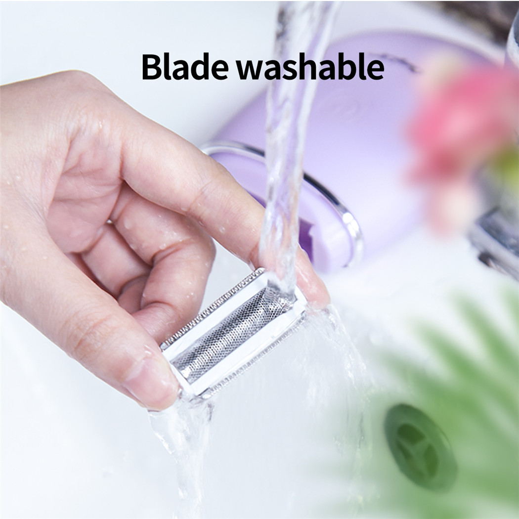 Rechargeable Lady Shaver Instant Hair Remover Women Epilator Female Razor Painless Depilation for Armpit Leg Bikini Area
