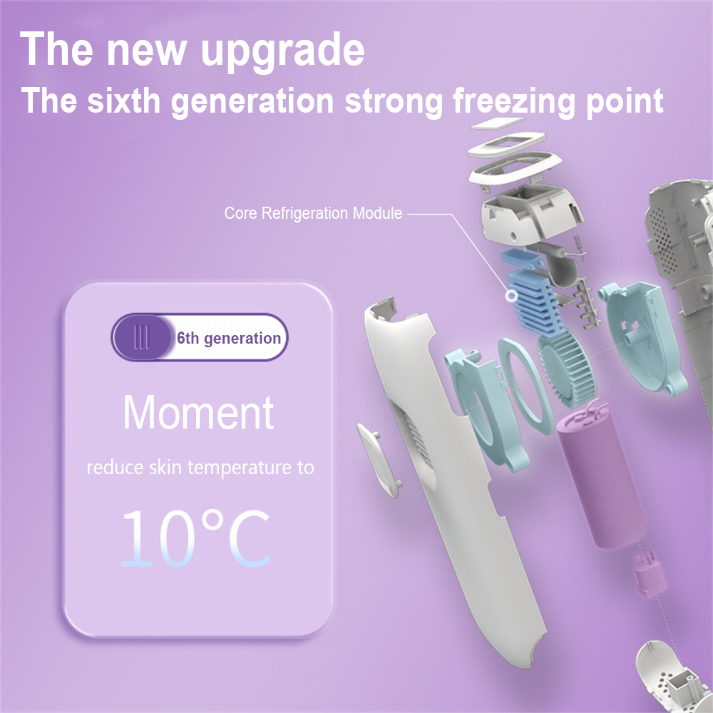 Top Women Electric Epilator Mini IPL Laser Hair Removal Machine Ladies Sapphire Freezing Beauty Instrument Portable Epilators