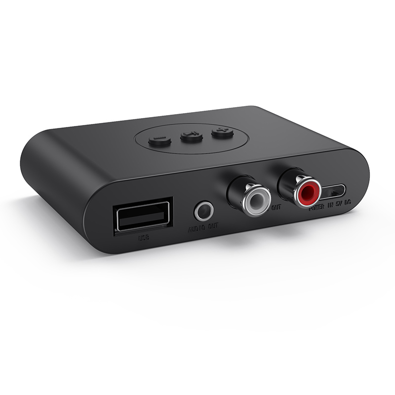 Bluetooth 5.0 Audio Receiver NFC U Disk RCA 3.5mm AUX USB Stereo Music Wireless Adapter With Mic For Car Kit Speaker Amplifier