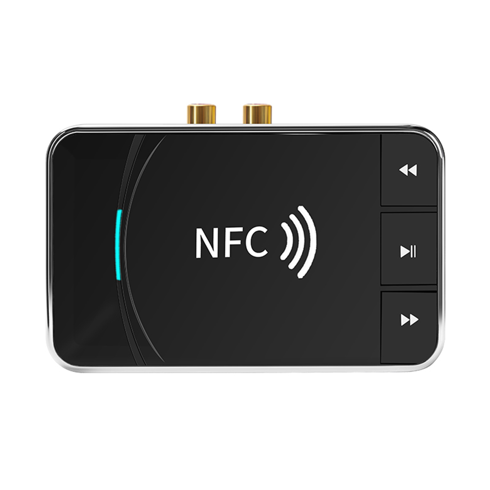 NFC Bluetooth5.0 Audio Transmitter Receiver RCA 3.5mm AUX Jack USB Dongle Music Wireless Adapter For Car PC TV Headphones