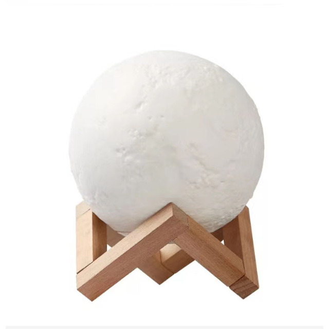 New 880ml Air Humidifier Colorful Lights Moon Essential Oil Diffuser Cold Mist Machine for Home Office