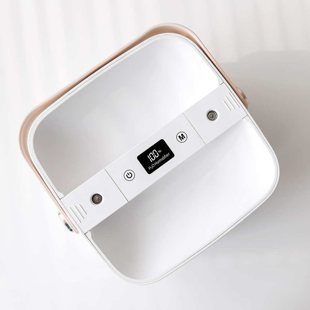 Portable 2.5L Wireless Ultrasonic Air Humidifier Intelligent LED Adjustable Touch Screen USB Fogger Mist Maker  for Home