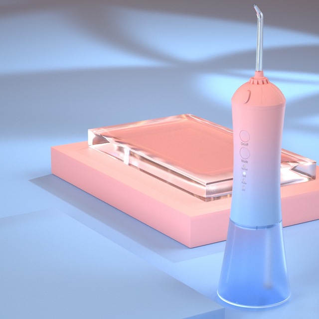 Cordless Water Dental Floss Oral Irrigator Dental Teeth Cleaner Gradient Color Water Tooth Pick Dental Jet Braces Cleaning