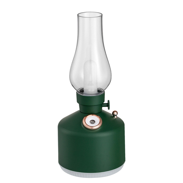 USB Aroma Diffuser Wireless Retro Lamp Air Humidifier 1200mAh Battery Rechargeable Essential Oil Cool Mist For Christmas Gift