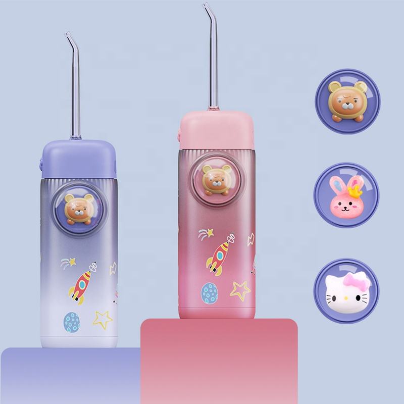 Mini Kid Electric Oral Irrigator Portable Cordless Dental Flosser Teeth Cleaning Oral Care Appliance Children Water Flosser