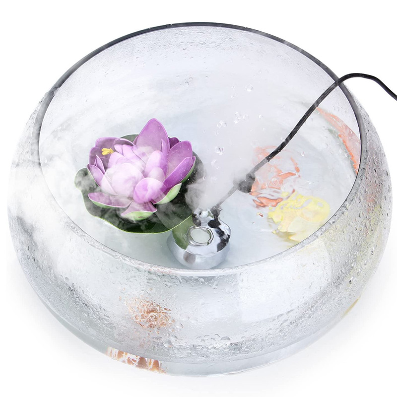 400mL/H Aluminum Ultrasonic Mini Mist Maker Fogger Water Fountain Pond Fog Machine Atomizer Air Humidifier Nebulizer