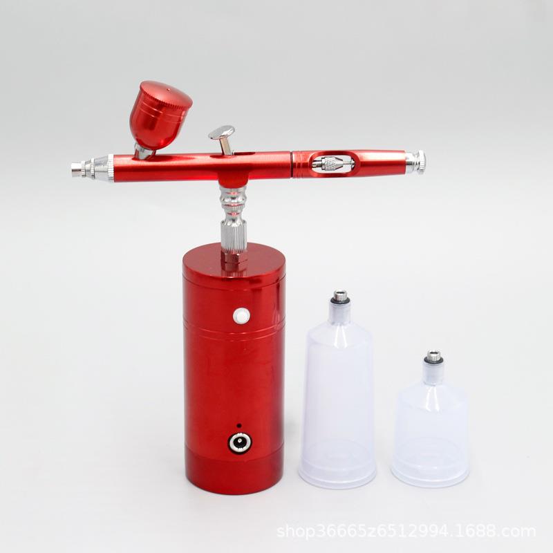 Portable Air Compressor Airbrush Cordless Set Dual Action Machine Airbrush Paint Airbrush Spray Gun with Compressor Kit