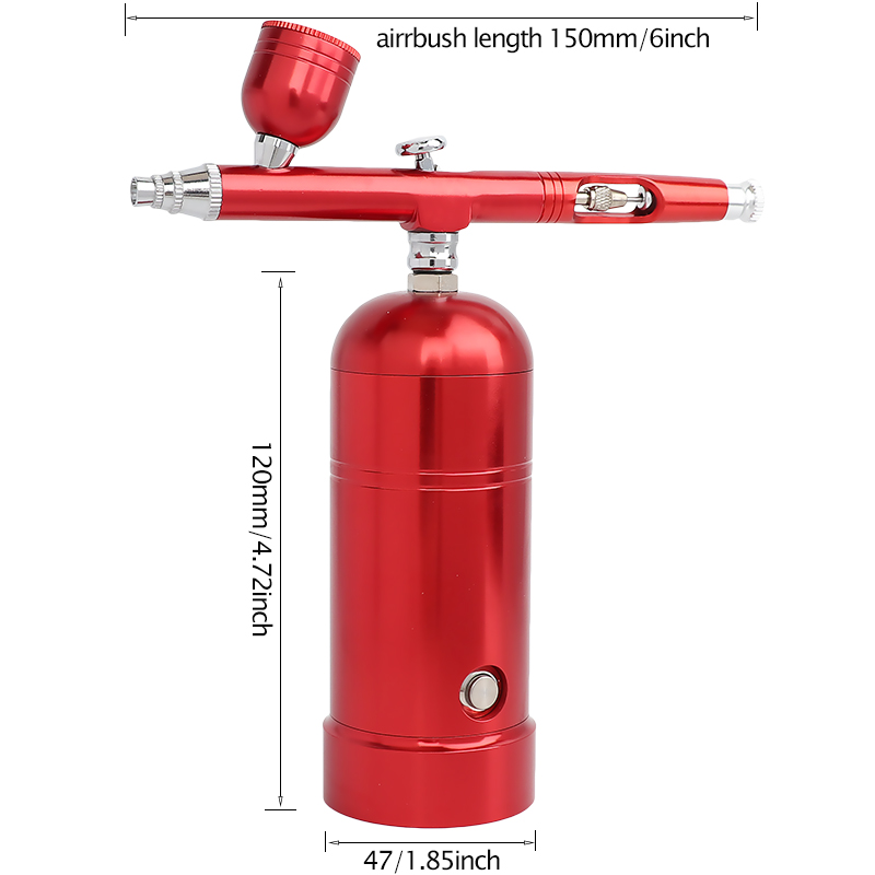 Wireless Air Compressor Portable Airbrush 0.3&0.2&0.5mm Spary gun Make up Art Body Cake Model Car Water Filling Sprayer