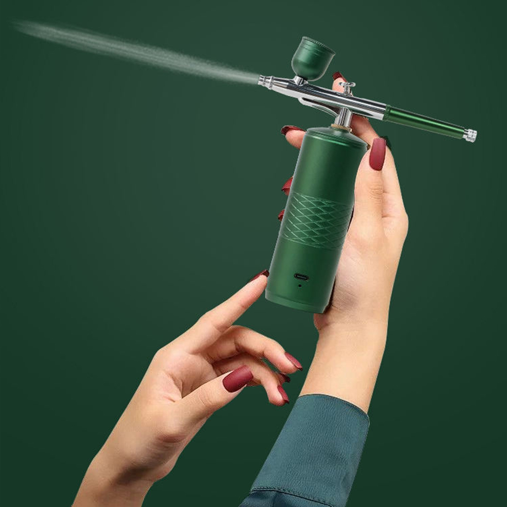 Mini Air Compressor Kit Air-Brush Paint Spray Gun Airbrush For Nail Art Tattoo Craft Cake Fog Mist Sprayer Facial Airbrush