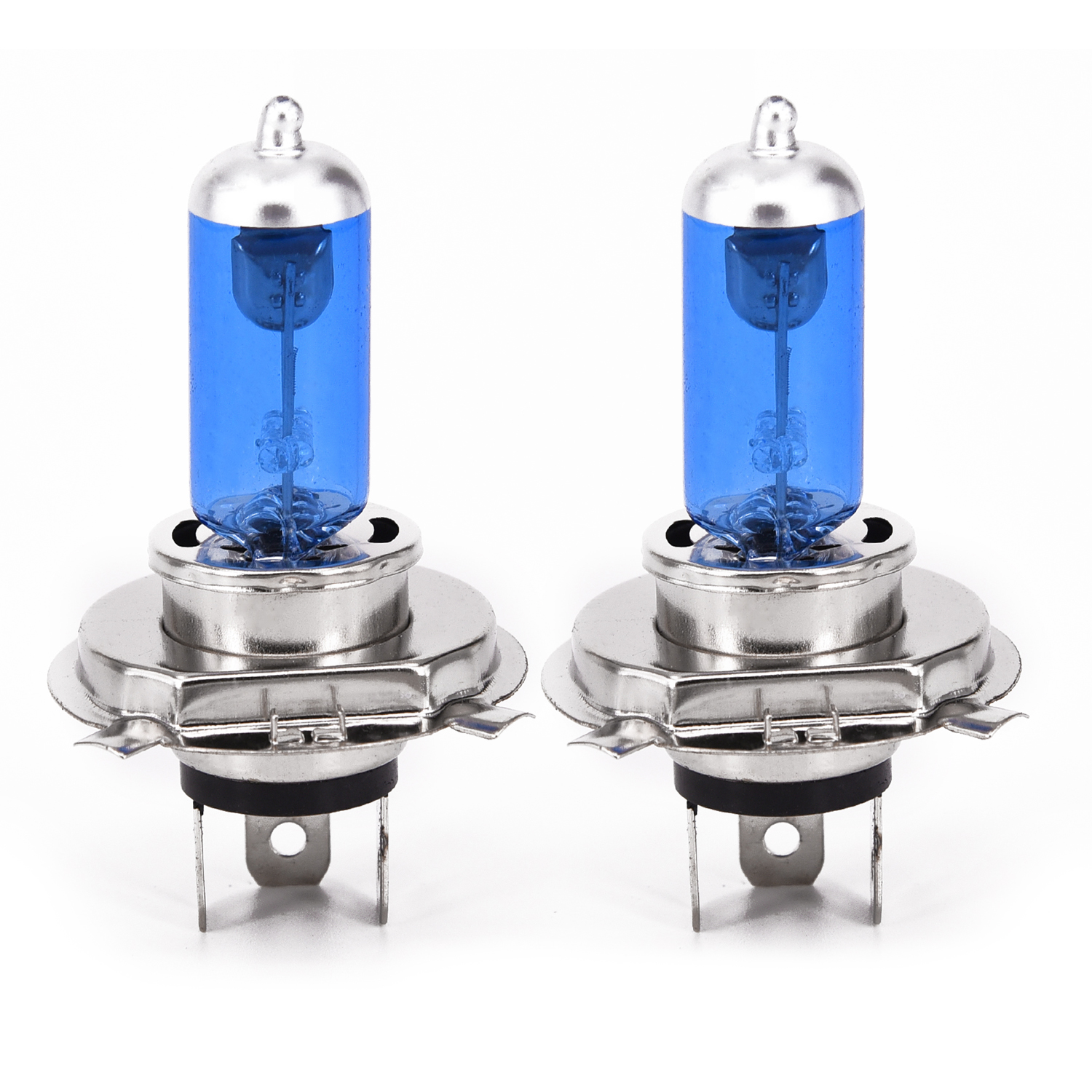 2PCS H4  Halogen Headlight 12V 100W 6000K Car Xenon GasHeadlamp Lamp Bulbs White Automobile Driving Parking Light Accessories