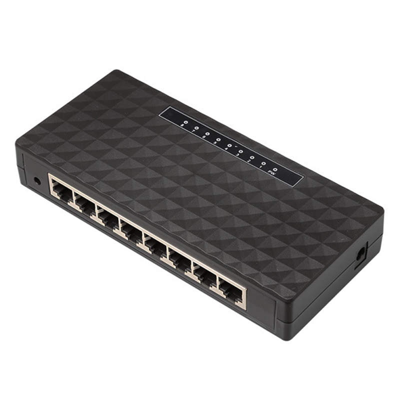 Switch ethernet 8  Port Smart Switcher 10/100/1000Mbps Fast Ethernet Switcher Lan Hub Full/Half duplex Exchange  Gigabit Network