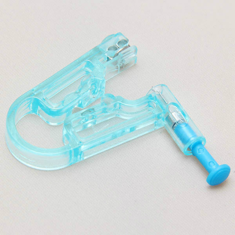 Healthy Safety Asepsis Disposable Unit Ear Studs Piercing Gun Piercer Tool