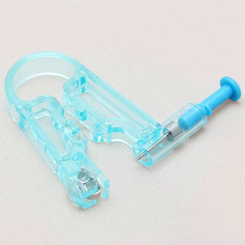 Healthy Safety Asepsis Disposable Unit Ear Studs Piercing Gun Piercer Tool
