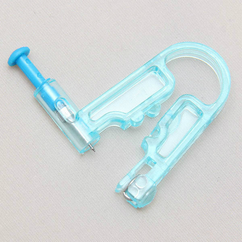 Healthy Safety Asepsis Disposable Unit Ear Studs Piercing Gun Piercer Tool
