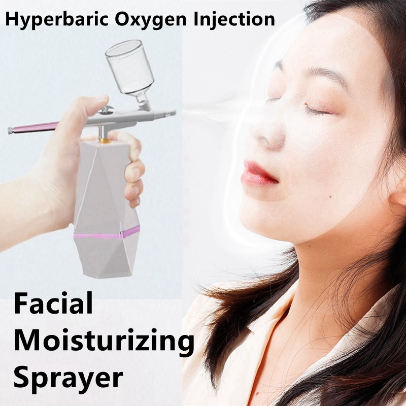 High-pressure Oxygen Injection Instrument Multifunctional High Pressure Nano Spray Facial Oxygen Injection Instrument Airb