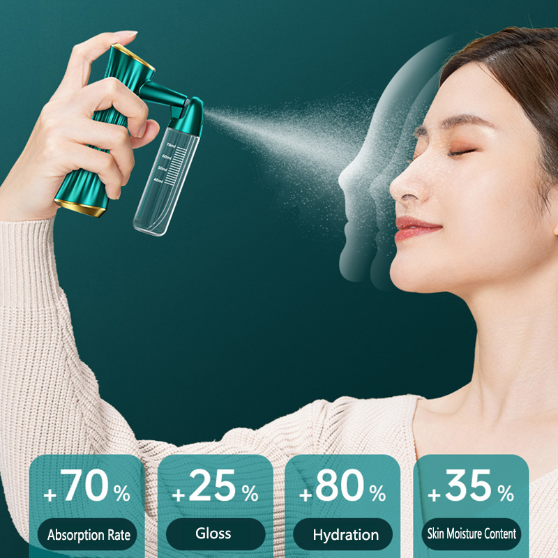 Facial Blue Light Oxygenator Facial Moisturizer Sprayer Household Spray Gun Beauty Instrument