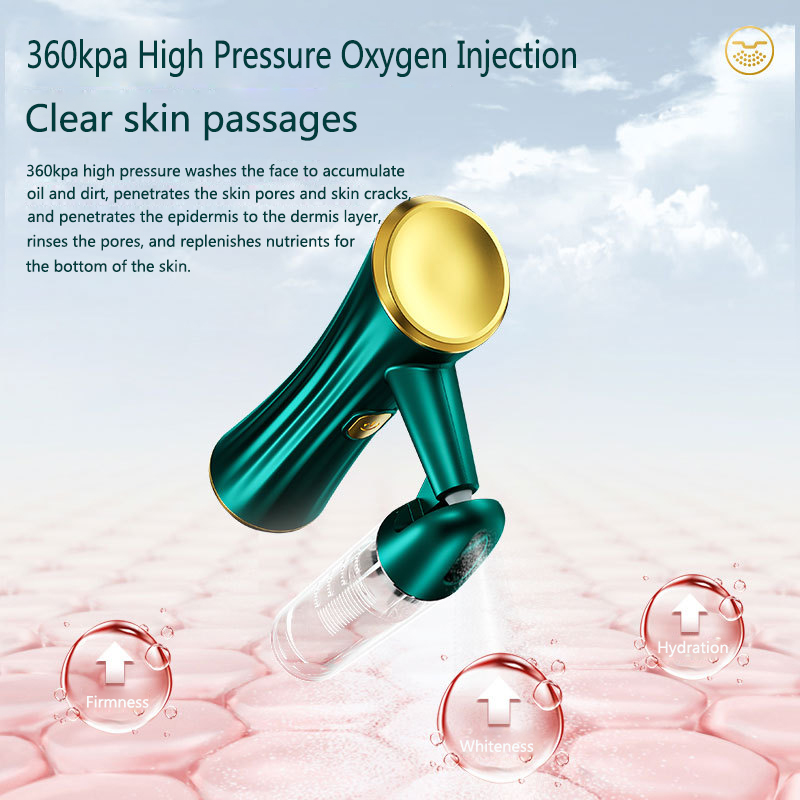 Facial Blue Light Oxygenator Facial Moisturizer Sprayer Household Spray Gun Beauty Instrument