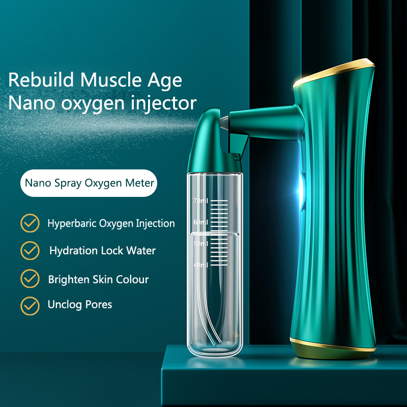 Facial Blue Light Oxygenator Facial Moisturizer Sprayer Household Spray Gun Beauty Instrument