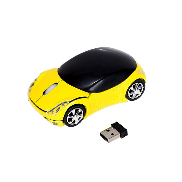Car Shape Wireless Optical Mouse 1200dpi Optical Mouse Usb Scroll Mice Ergonomic Mouse For Pc Laptop Desktop Computer Silent