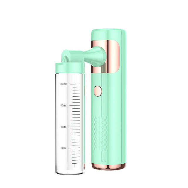 Spray Face Steamer Faciail Cleaner Portable Pressure Nano Facial Water Oxygen Injection Instrument Airbrush Skin Care Tools