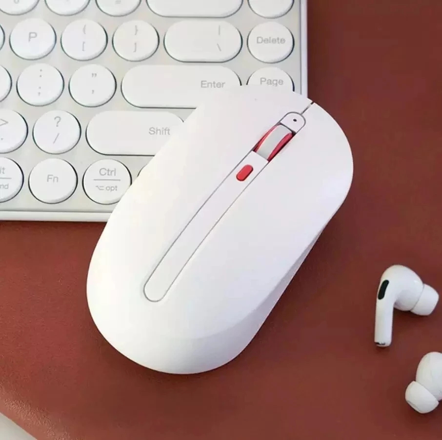 Miiiw Wireless Mute Mouse 800/1200/1600DPI Multi-speed DPI Mute Button 2.4GHz Wireless Receiver Silent Mouse