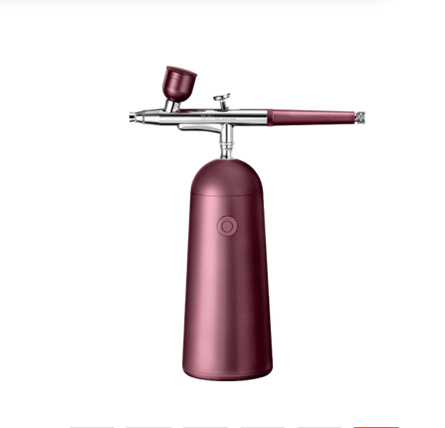 Oxygen Injector Mini Air Compressor Kit Air-Brush Paint Spray Gun Airbrush For Nail Art Tattoo Craft Cake Nano Fog Mist Sprayer