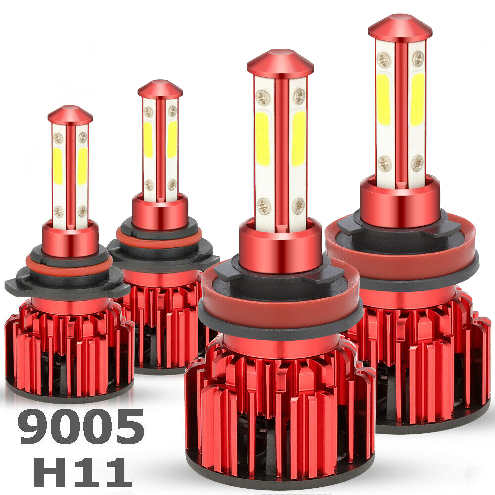 2PCS New Super Bright LED Car Headlight H7 H11 9005 9006 Bulb Auto Headlamp Fog Light 12V 24V