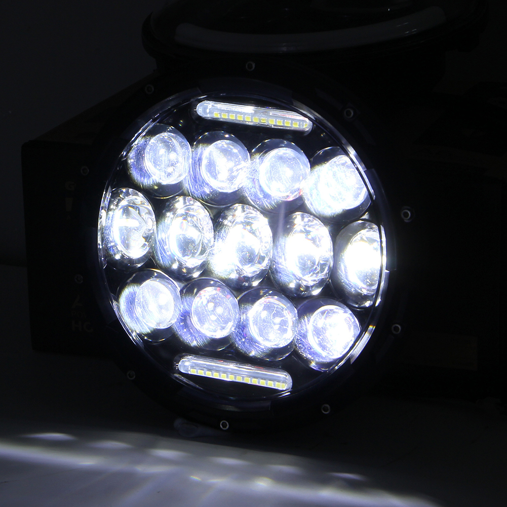 1pc7 inches 6000K Waterproof LED Headlight Bulb Lamp Angle Eye for Wrangler Car Lamp
