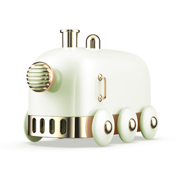 300ml Ultrasonic Humidifier Retro Mini Train USB Aroma Air Diffuser Essential Oil Mist Maker Fogger With Color LED Light