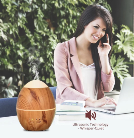 Room Fragrance Humidifier Electric Aroma Diffuser Ultrasonic Air Nebulizer With Colorful Night Light Cute Atomizer For Home