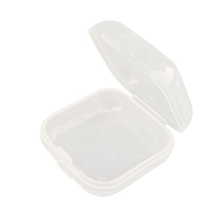 1pc  Pieces of Transparent Storage Small Box Multi-function Sundries Box Jewelry Anti-oxidation Medicine Box Small Object Box