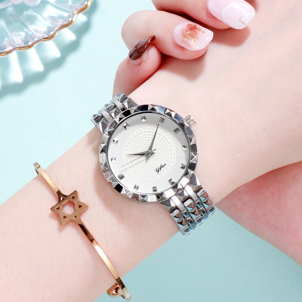 Casual Quartz Stainless Steel Band Marble Watch Ladies Watches Concise Diverse Fashion