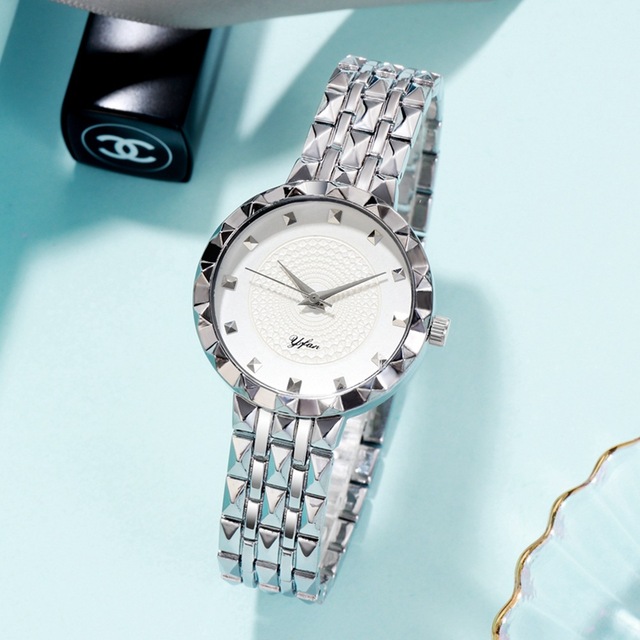 Casual Quartz Stainless Steel Band Marble Watch Ladies Watches Concise Diverse Fashion