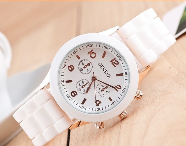 Ceramic Water Resistant Classic Sports Women Wrist Watch Lady Rhinestone watch
