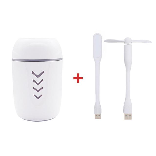 Humidifier 3 In 1 USB Mini Aromatherapy Humidifier Air Purifier Portable USB Humidifier With Lamp Fan Car Home Office Air