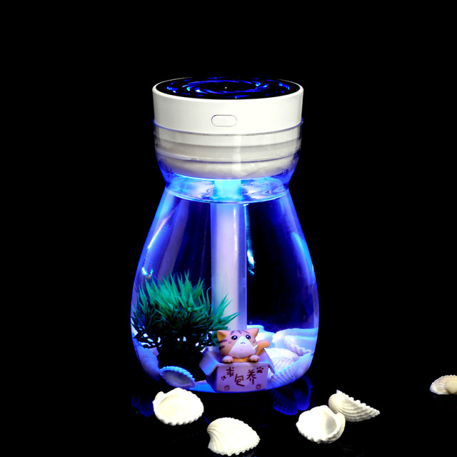 Creative Air Humidifier Nano Mist Maker Sprayer Light Bulb Diffuser USB Charging Home Car Fogger Mini Portable Air Humidifier
