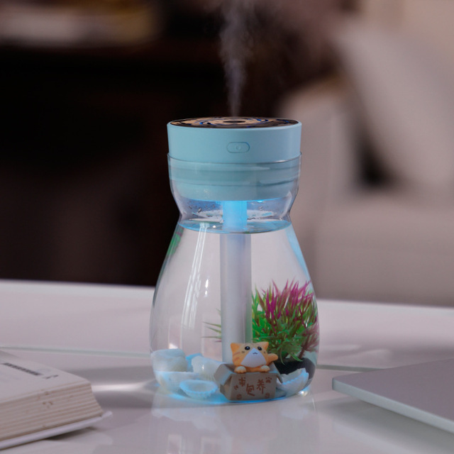 Creative Air Humidifier Nano Mist Maker Sprayer Light Bulb Diffuser USB Charging Home Car Fogger Mini Portable Air Humidifier
