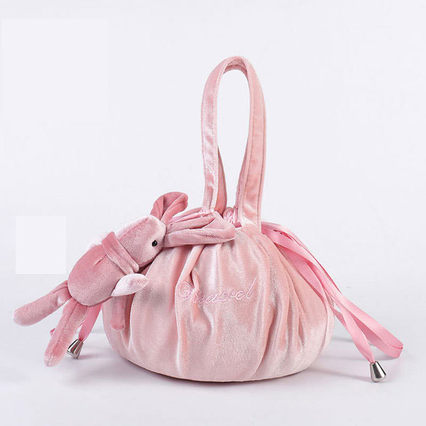 Cosmetic Bag Fashion Round Velvet Makeup Bag Drawstring Travel Make Up Organizer Female Storage Toiletry Kit Case Beauty Pouch