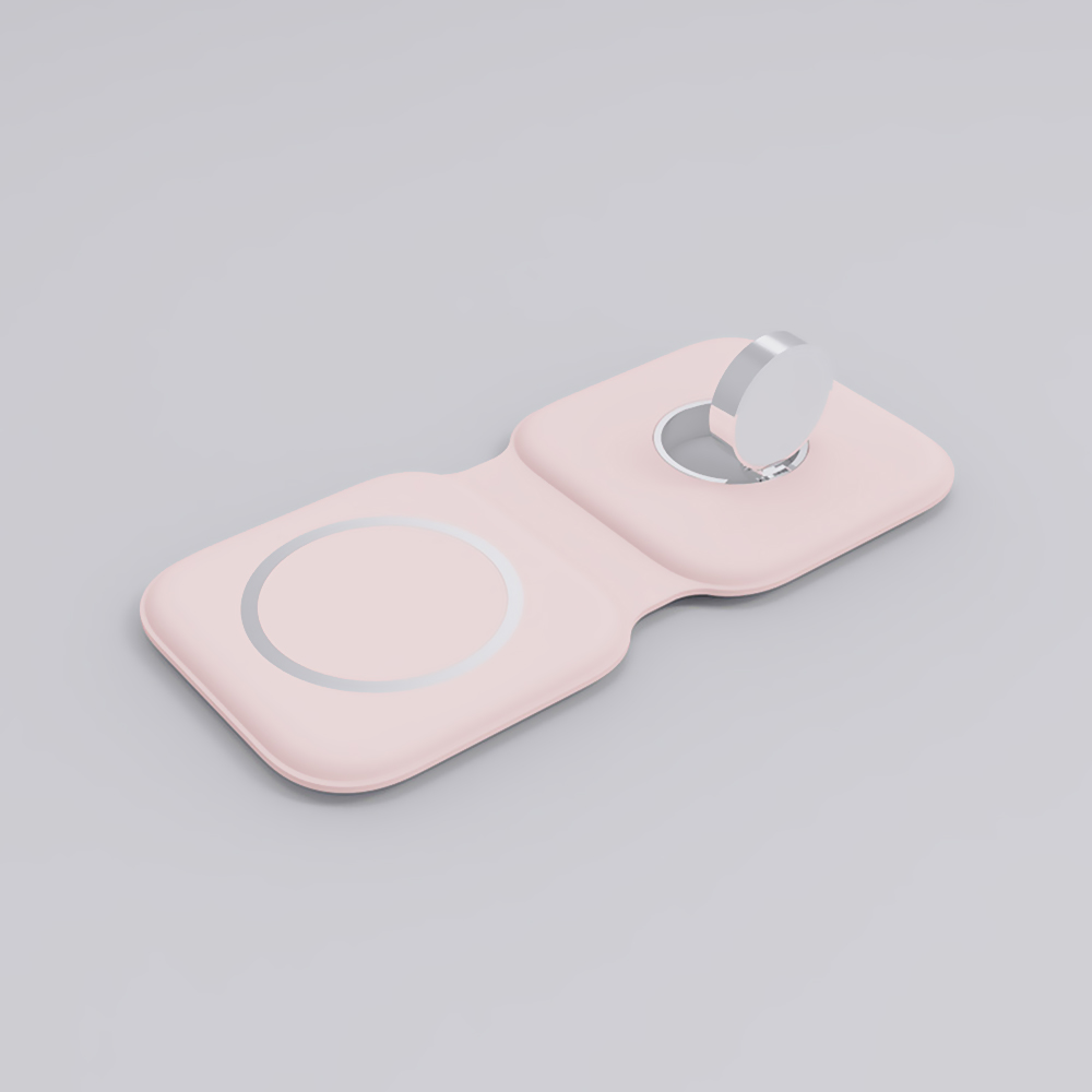 Folding Magnetic Wireless Charger for Magsafe iPhone 12 13 mini pro max Fast Wireless Charging for Airpods Apple Watch Samsung