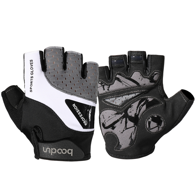 Professional Cycling Half Finger Gloves Men Women Anti-Slip Shock-Absorbing Mountain Bike Gym Fitness Riding Bicycle Accessories