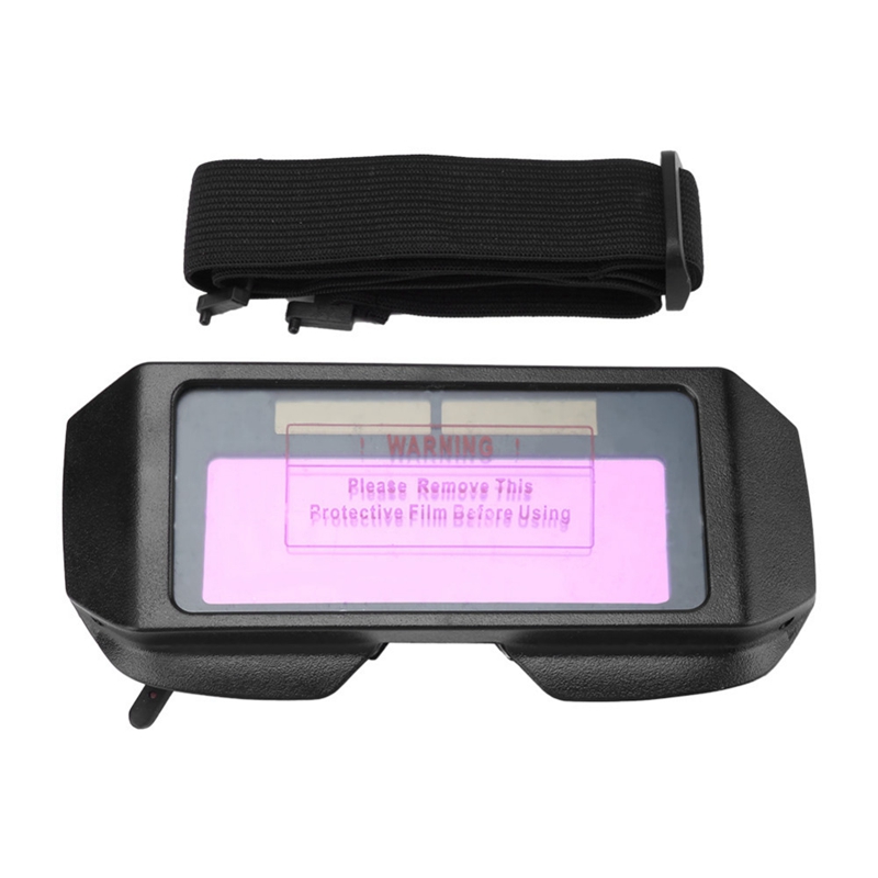 Solar automatic dimming welding protective mask welder glasses welding cap